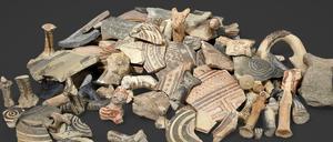 Sensationeller Fund: Die Scherben - zum Teil aus Troja und und zu Stücken von Schliemann gehörig - kehren ans Museum für Vor- und Frühgeschichte zurück.