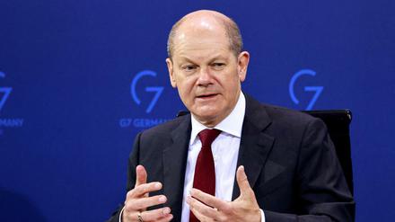 Bundeskanzler Olaf Scholz