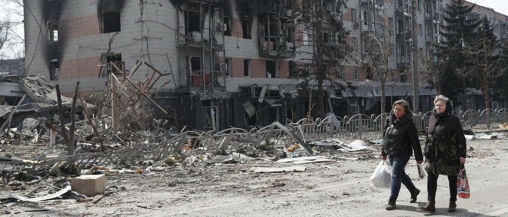 Möglicherweise sind im ukrainischen Mariupol chemische Waffen zum Einsatz gekommen.