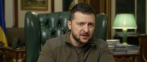 Im Zweifel kämpferisch: Der ukrainische Präsident Wolodymyr Selenskyj.