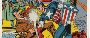 Historischer Kinnhaken: Das Titelblatt des jetzt versteigerten Comic-Hefts.