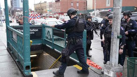 Im New Yorker Stadtteil Brooklyn schoss am Dienstag ein Mann auf mehrere Menschen.