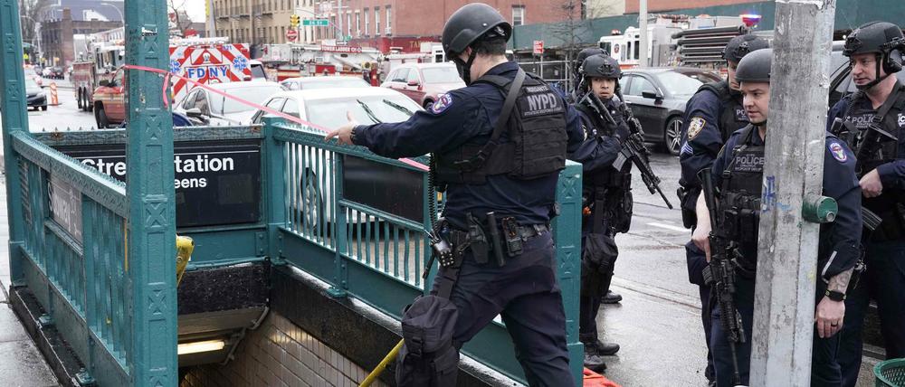 Im New Yorker Stadtteil Brooklyn schoss am Dienstag ein Mann auf mehrere Menschen.