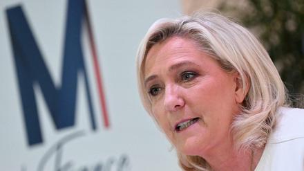 Die rechtspopulistische französische Politikerin Marine Le Pen