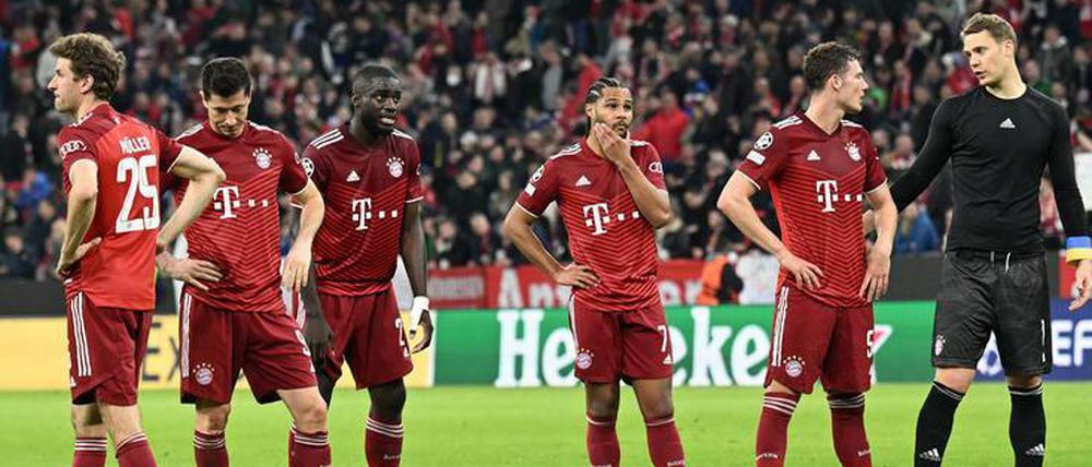 Auf der Suche nach Antworten. Die Bayern nach dem Aus.