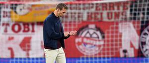 Julian Nagelsmann experimentierte viel, vielleicht auch zu viel.