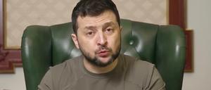 Ukrainischer Präsident Wolodymyr Selenskyj