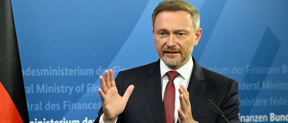 Bundesfinanzminister und FDP-Chef: Christian Lindner.