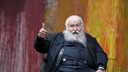 Unaufhörigkeit der Lebendigkeit: Der gebürtige Wiener Hermann Nitsch beschwörte die Kunst im kosmischen Sinne.