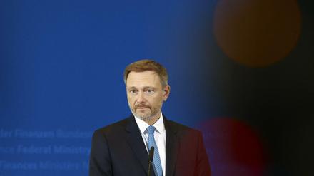 Bundesfinanzminister und FDP-Chef Christian Lindner (am 8. April 2022 in Berlin) 