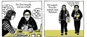 Eine Seite aus „Rude Girl“.