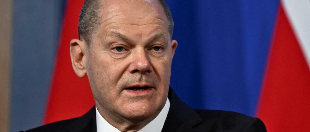 Kanzler Olaf Scholz.