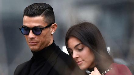 Christiano Rinaldo und seine Partnerin Georgina Rodriguez im Januar 2019