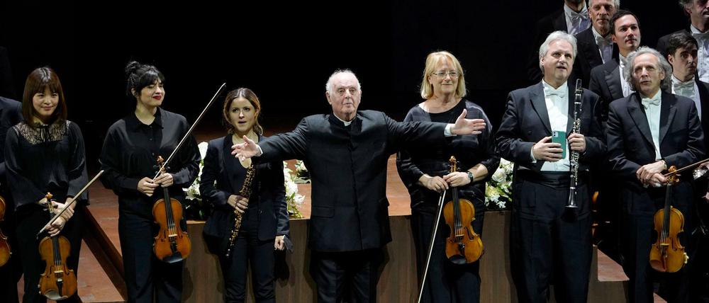 Kraftakt. Daniel Barenboim und die Staatskapelle Berlin bei der Premiere von Mozarts "Don Giovanni" Anfang April.