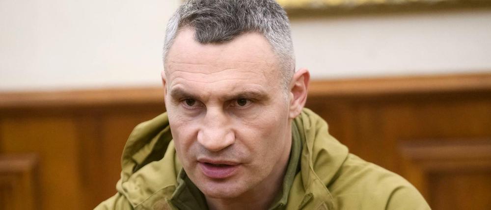 Kiews Bürgermeister Vitali Klitschko