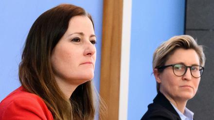 Janine Wissler und Susanne Hennig-Wellsow waren die erste weibliche Parteispitze bei der Linken.