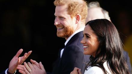Prinz Harry, Herzog von Sussex, und Meghan, Herzogin von Sussex, nehmen an einem Empfang der Stadt Den Haag anlässlich der bevorstehenden Invictus Games teil.