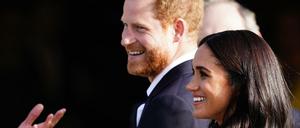 Prinz Harry, Herzog von Sussex, und Meghan, Herzogin von Sussex, nehmen an einem Empfang der Stadt Den Haag anlässlich der bevorstehenden Invictus Games teil.