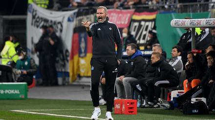 Im Pokalhalbfinale unterlagen Tim Walter und der HSV.