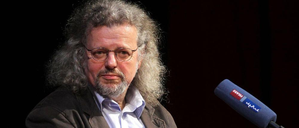 Thomas Rosenlöcher, hier bei einem Auftritt in seiner Heimatstadt Dresden 2012. 