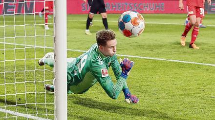 Gut in Form. Frederik Rönnow zeigte in Abwesenheit des erkrankten Andreas Luthe starke Leistungen und darf sich Hoffnungen auf einen Stammplatz machen. 