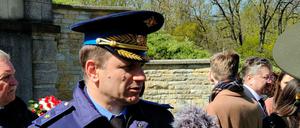 Vertrat den Botschafter beim Gedenken in Seelow: der russische Militärattaché Sergej Tschukhrov.