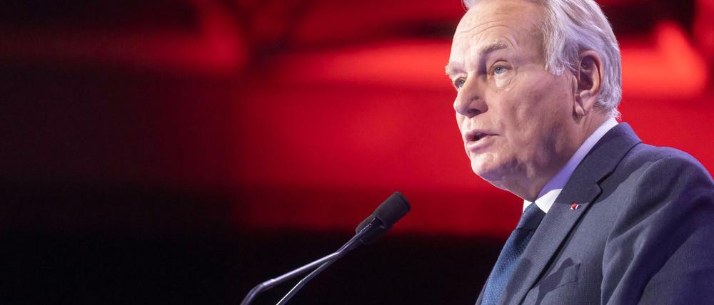 Frankreichs Ex-Premier Ayrault bei einem Bürgermeister-Kongress im vergangenen Jahr. 
