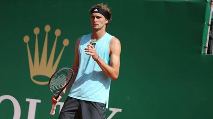 Läuft bei ihm. Alexander Zverev in Monte Carlo. 
