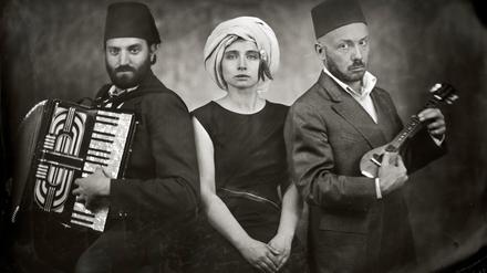 Daniel Kahn, Marina Frenk und Yuriy Gurzhy (von links) sind The Disorientalists.