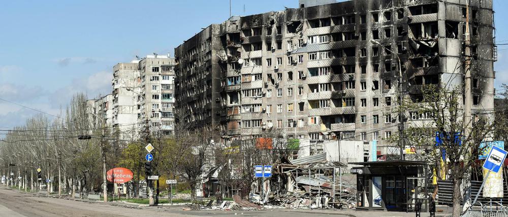 Mariupol ist schwer umkämpft.