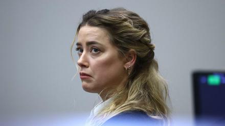 Schauspielerin Amber Heard vor Gericht.