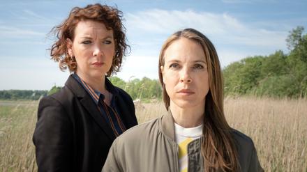 Erst sollen sie, dann wollen sie ein Team werden. Melly Böwe (Lina Beckmann, links) und Katrin König (Anneke Kim Sarnau) ermitteln zusammen in Rostock. 