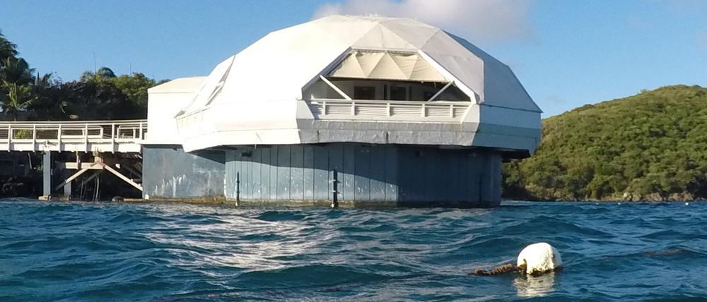 Nicht Rummelsburg, sondern Virgin Islands. Der dortige "Coral World Tower".