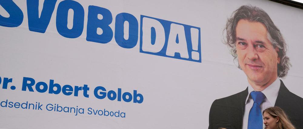 Retter des Rechtsstaats mit Hippie-Image: Sloweniens Wahlsieger Robert Golob.