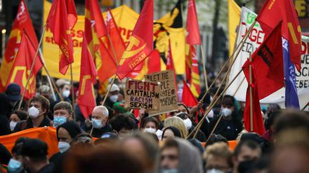 Die Demonstration im vergangenen Jahr.