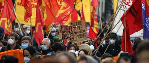 Die Demonstration im vergangenen Jahr.