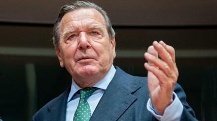 Altkanzler Gerhard Schröder (SPD) im Juli 2020