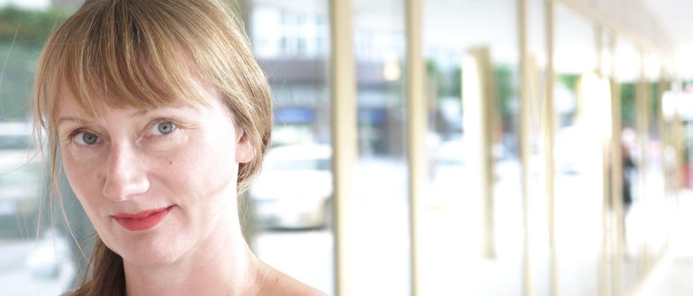 Die Schriftstellerin Kristine Bilkau.