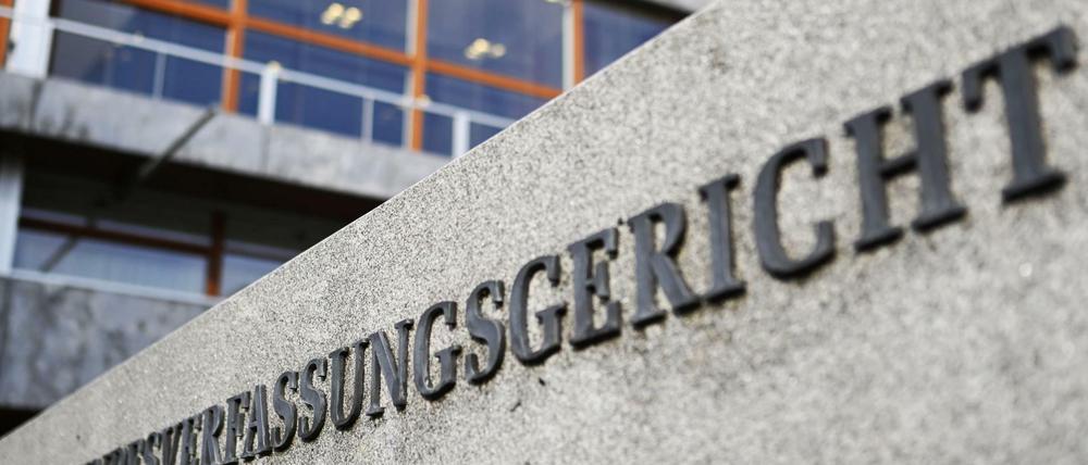 Der Erste Senat hat das Urteil zum bayerischen Verfassungsschutzgesetz verkündet. Foto: Uli Deck/dpa +++ dpa-Bildfunk +++