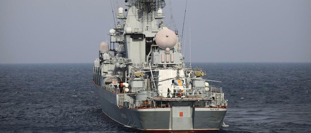 Der russische Raketenkreuzer Moskwa ist untergegangen.