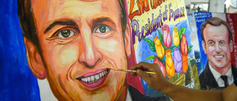 Der Ausgang der französischen Präsidentschaftswahl wird im Ausland breit kommentiert.
