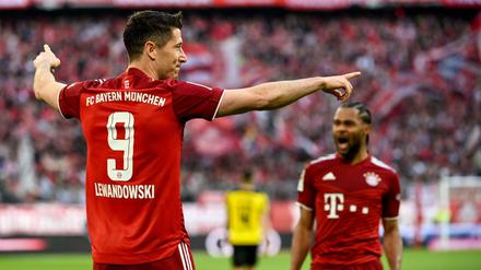 Traf natürlich auch: Robert Lewandowski.