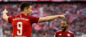 Traf natürlich auch: Robert Lewandowski.