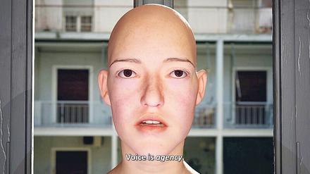 Stimme mit Gesicht. Der Avatar aus Kyriaki Gonis Video.