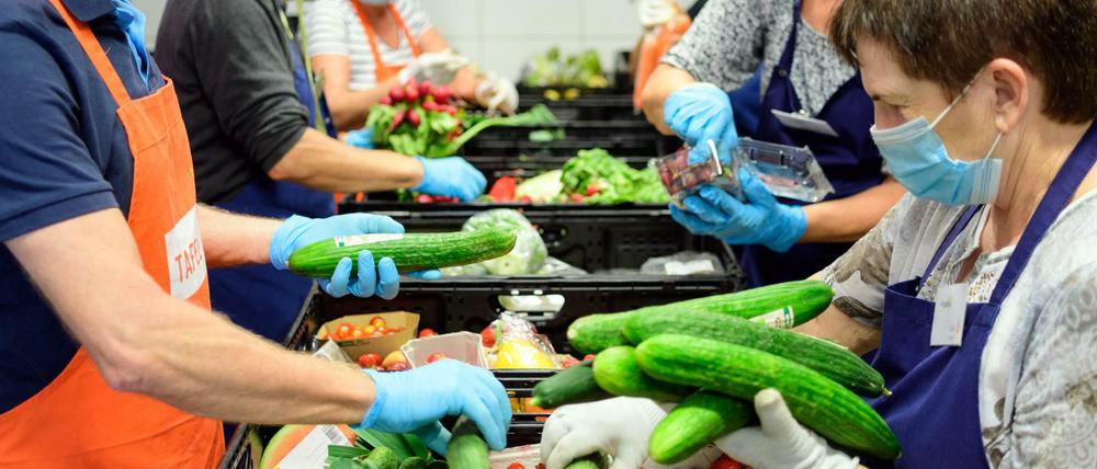 Auch die Tafeln sind in ihrer Existenz bedroht.