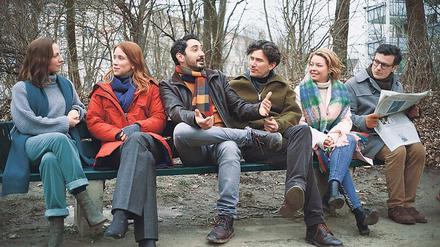 Eine Million Euro für ein Jahr Glück. Das spielen (von links nach rechts) Katharina Schüttler, Lena Dörrie, Eko Fresh, Sergej Moya und Karolina Lodyga durch. 