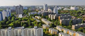 Die Gropiusstadt in Neukölln belegt in punkto Armut und Krankheit im Sozialstrukturatlas 2022 einen der vorderen Plätze.