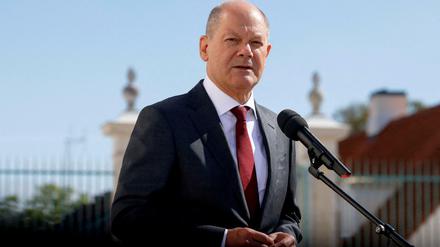 Bundeskanzler Olaf Scholz will nicht nach Kiew reisen.