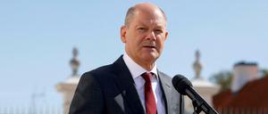 Bundeskanzler Olaf Scholz will nicht nach Kiew reisen.