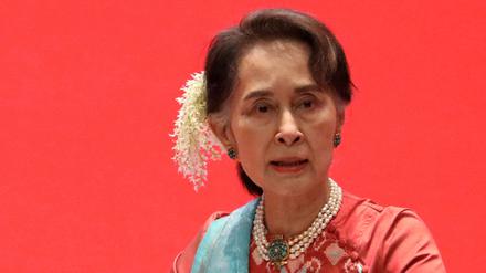 Aung San Suu Kyi auf einem Foto vom Januar 2019 Photo